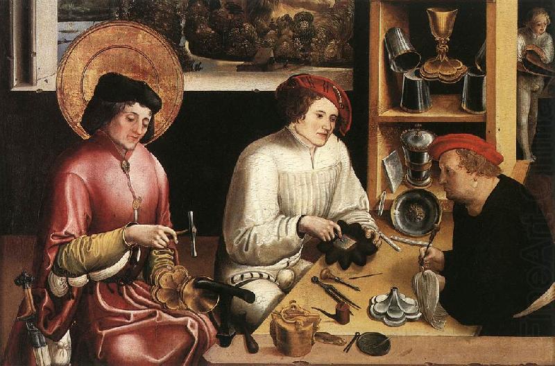 MANUEL, Niklaus St Eligius in the Workshop  sg china oil painting image